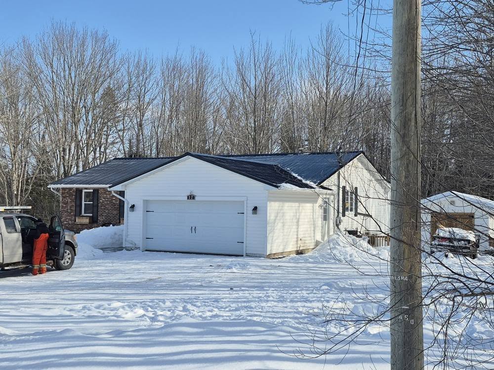 Completed roofing project